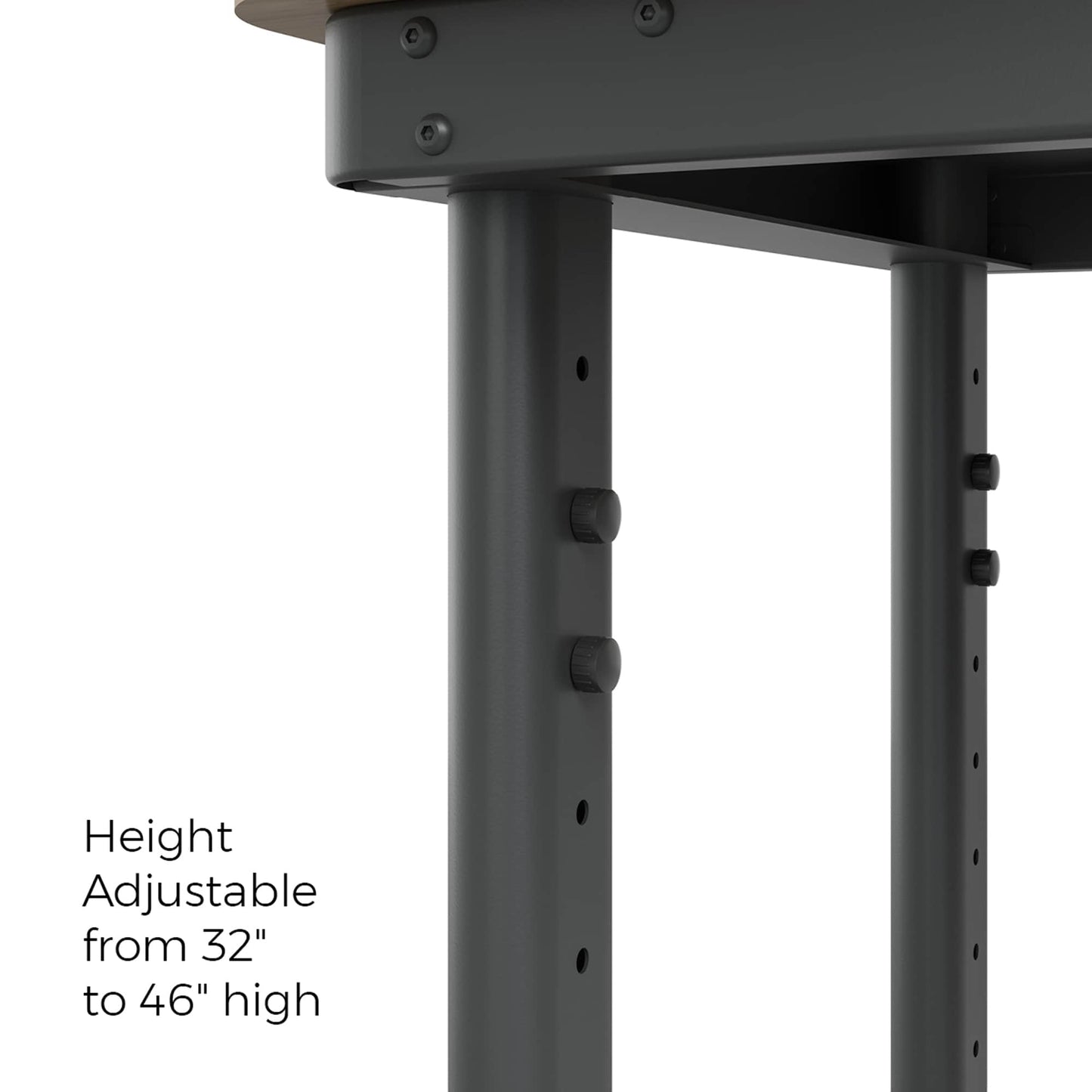 Everest Work Table 44-in W x 32-in H Steel Graphite Gray Freestanding Utility Storage Cabinet