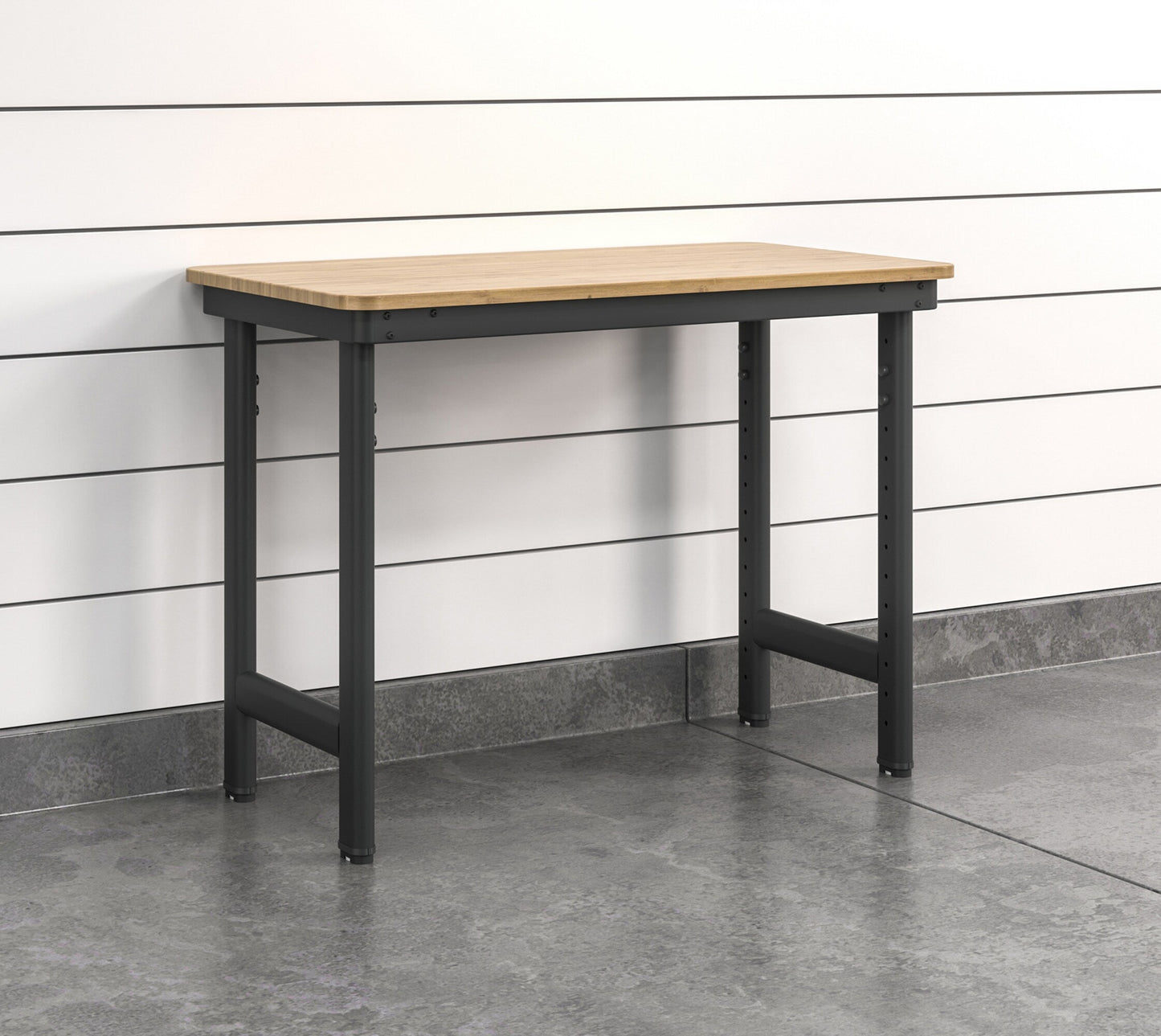 Everest Work Table 44-in W x 32-in H Steel Graphite Gray Freestanding Utility Storage Cabinet