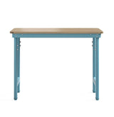 Everest Work Table 44-in W x 32-in H Steel Modern Blue Freestanding Utility Storage Cabinet