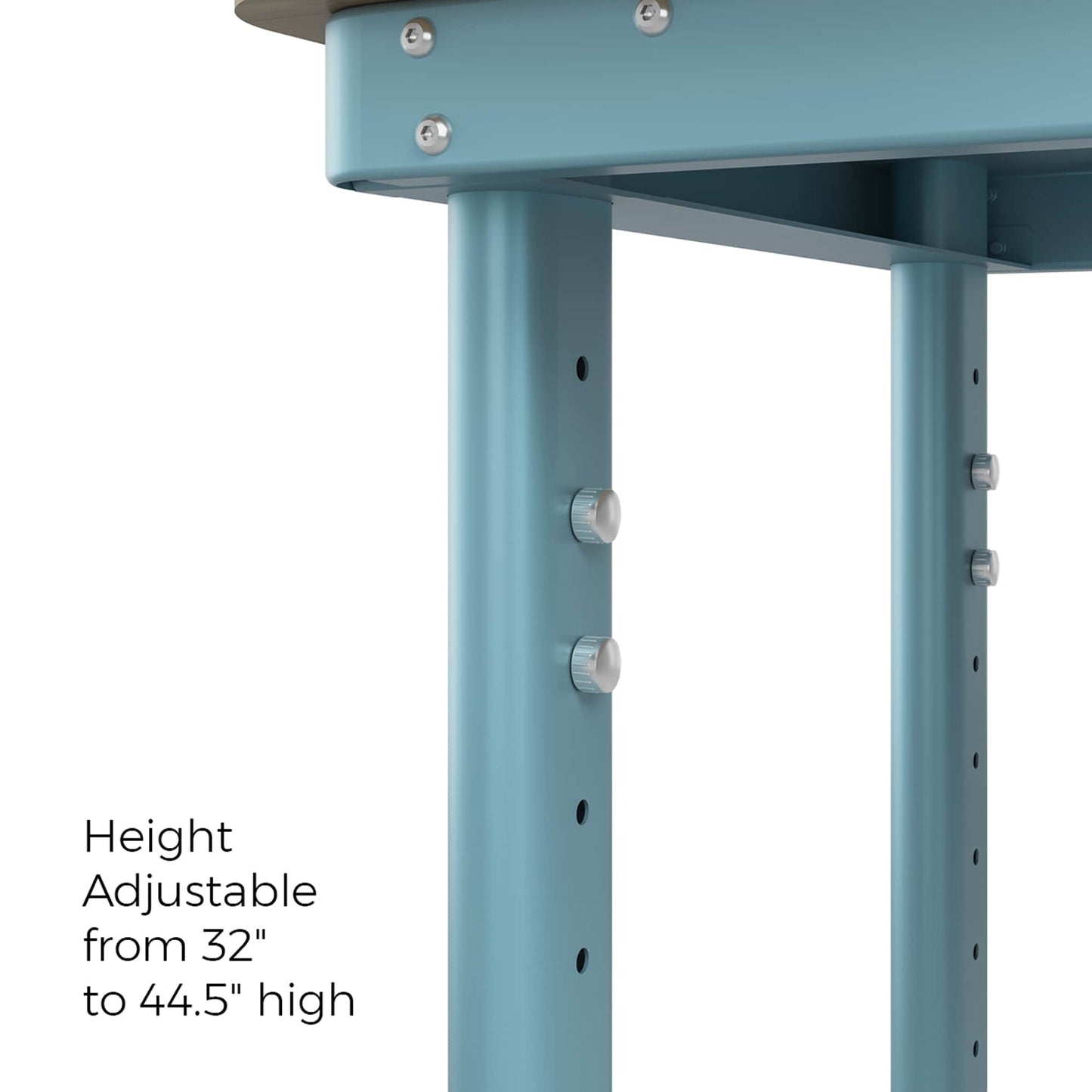 Everest Work Table 72-in W x 32-in H Steel Modern Blue Freestanding Utility Storage Cabinet