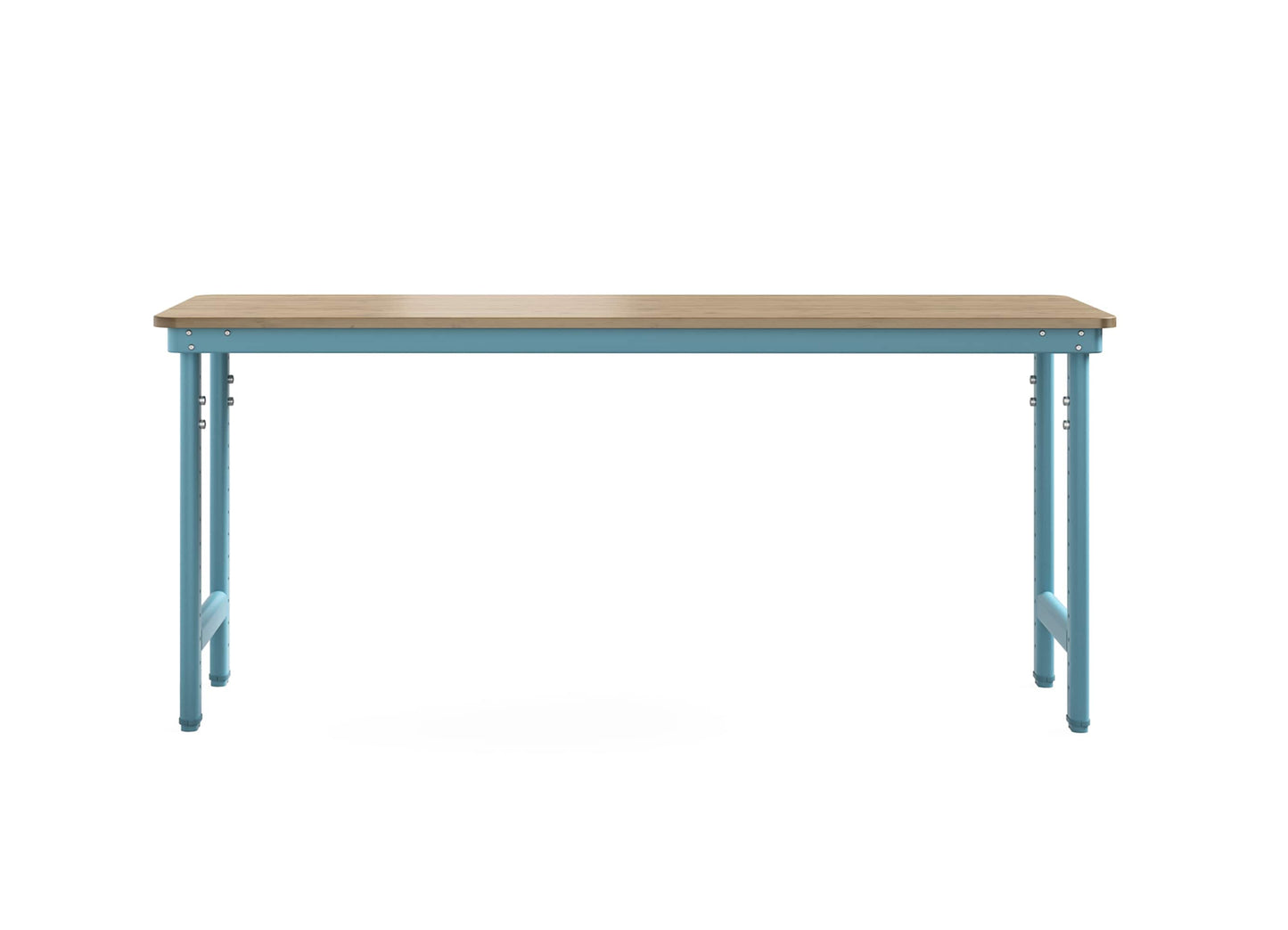 Everest Work Table 72-in W x 32-in H Steel Modern Blue Freestanding Utility Storage Cabinet