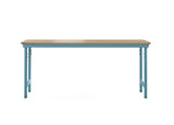 Everest Work Table 72-in W x 32-in H Steel Modern Blue Freestanding Utility Storage Cabinet