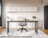 Everest Work Table 72-in W x 32-in H Steel Modern Blue Freestanding Utility Storage Cabinet