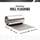 Amerimax 10-in x 10-ft Silver Aluminum Roll Flashing, Mill Finish