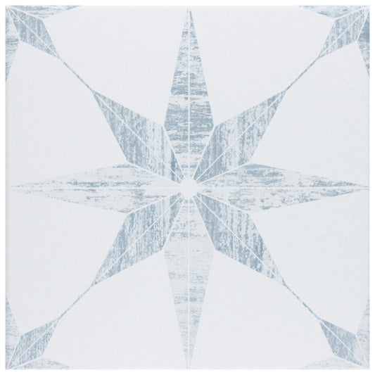 Affinity Tile Cassis Stella White 10-in x 10-in Multi-finish Porcelain Wood look Floor and Wall Tile product image
