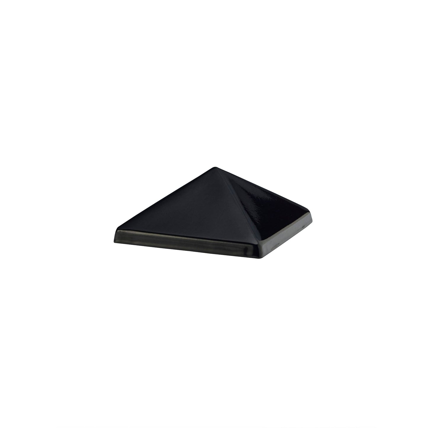 RELIABILT 4-in x 4-in Classic Black Metal Deck Post Cap