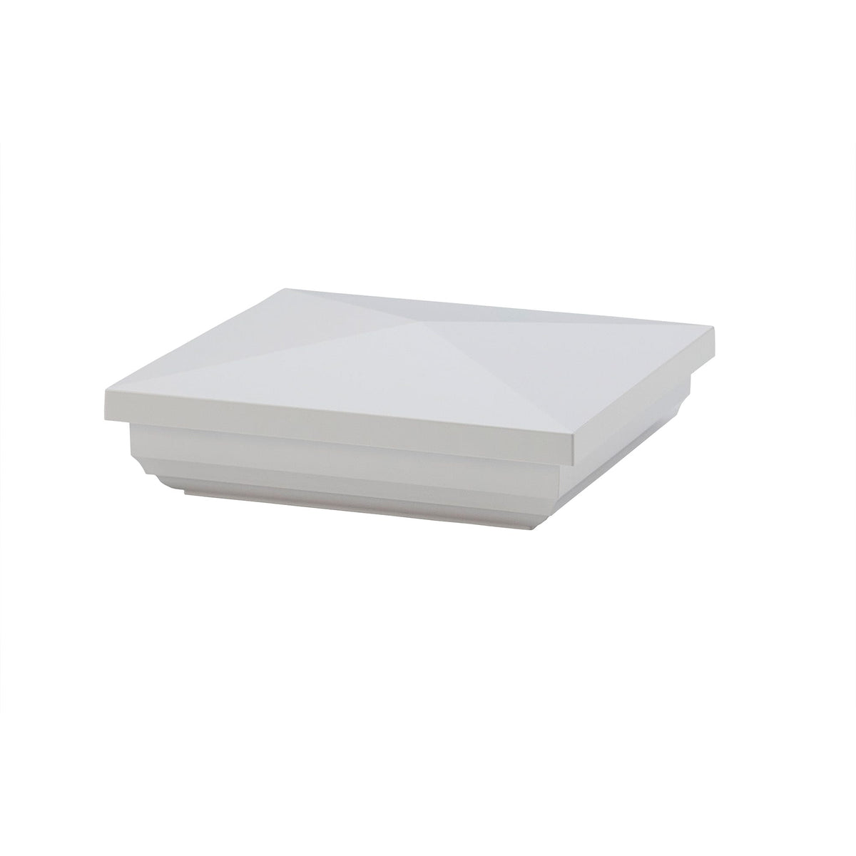 RELIABILT White Plastic Deck Post Cap