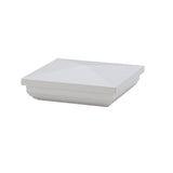 RELIABILT White Plastic Deck Post Cap