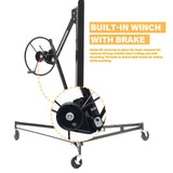 Maocao Hoom 11ft Black Drywall Lift 11-ft H x 53.5-in L x 53.5-in W Steel Drywall Lift