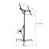 Maocao Hoom 13ft Drywall Lift 13-ft H x 53.5-in L x 53.5-in W Steel Drywall Lift