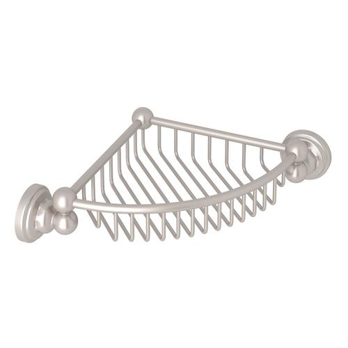 Rohl 2-in H Screw Mount Solid Brass Polished Nickel Hanging Shower Caddy - Super Arbor