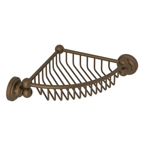 Rohl 2-in H Screw Mount Solid Brass Polished Chrome Hanging Shower Caddy - Super Arbor
