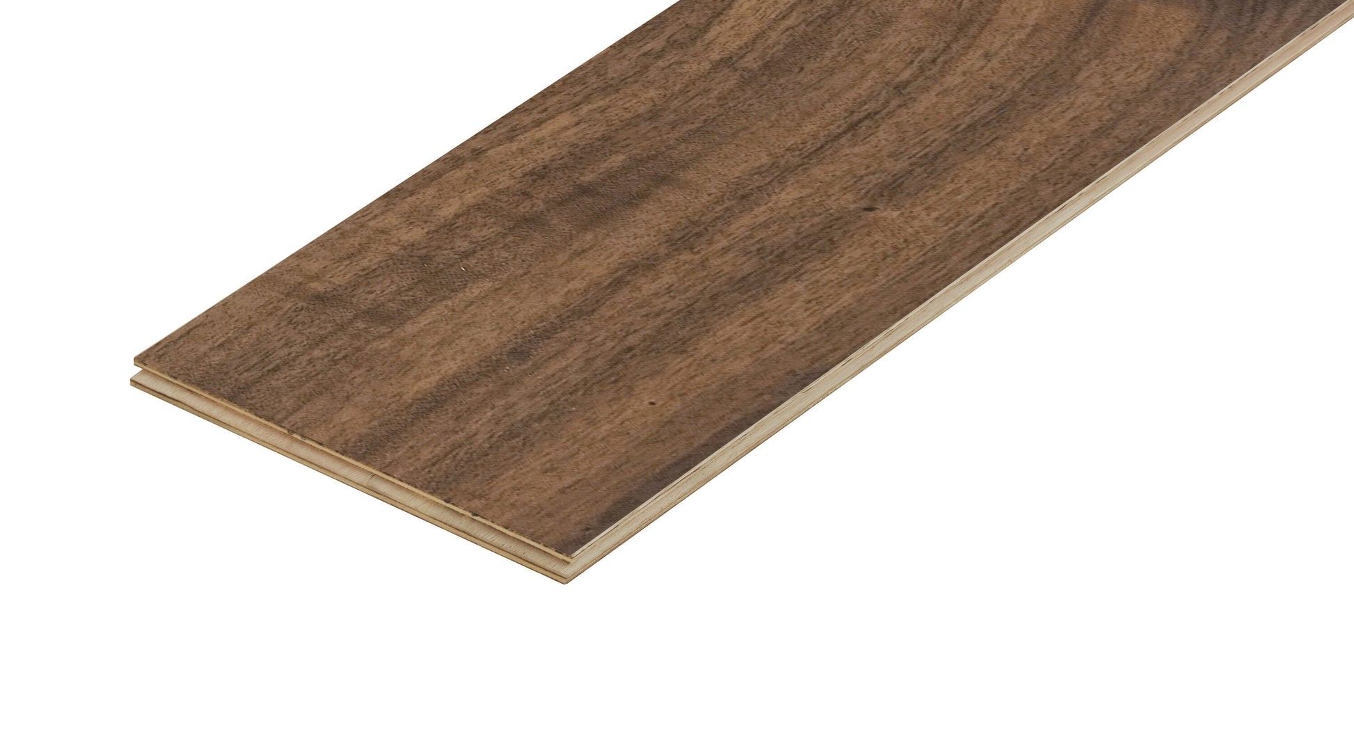 allen + roth Acacia Kuta hardwood flooring — color and finish detail