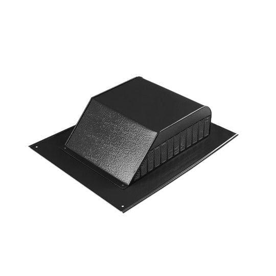 GAF MasterFlow 960 Series Galvanized Slant-Back Roof Louver with Weather Filter, Black, 60 sq. in. NFVA