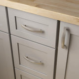 allen + roth Fairchild (96Mm) Center to Center Satin Nickel Arch Bar Drawer Pull