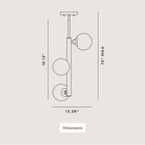 Progress Lighting Avec 3-Light Brushed Gold Modern/Contemporary White Glass Linear Medium Hanging Pendant Light