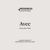 Progress Lighting Avec 4-Light Brushed Gold Modern/Contemporary Chandelier