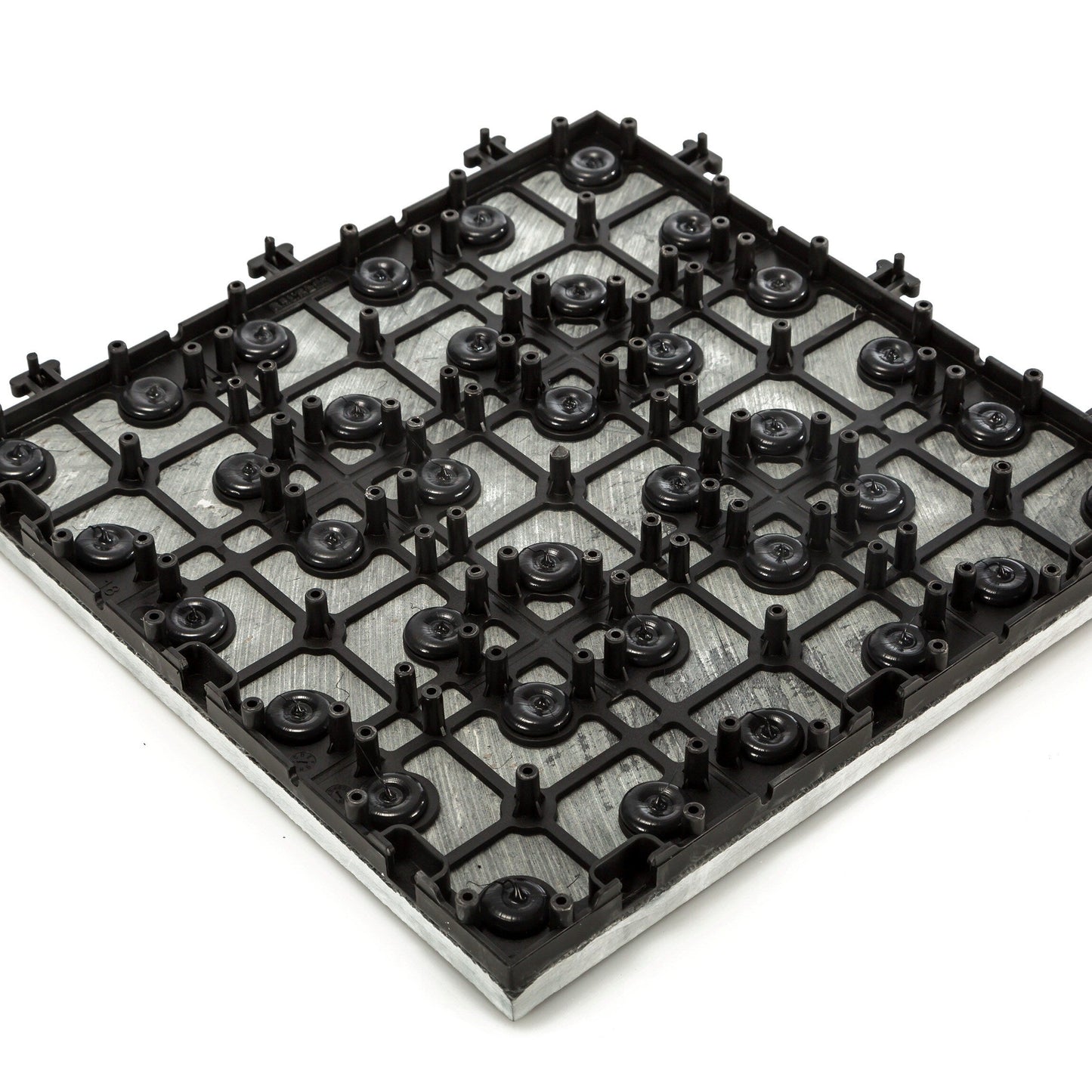 Courtyard Casual 11.81-in x 11.81-in 6-Pack Natural Slate Prefinished Polymer Deck Tile