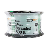 500 ft. 14/19 Black Stranded THHN Cable - Super Arbor