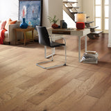 Shaw Hickory New Haven hardwood flooring — installed room view