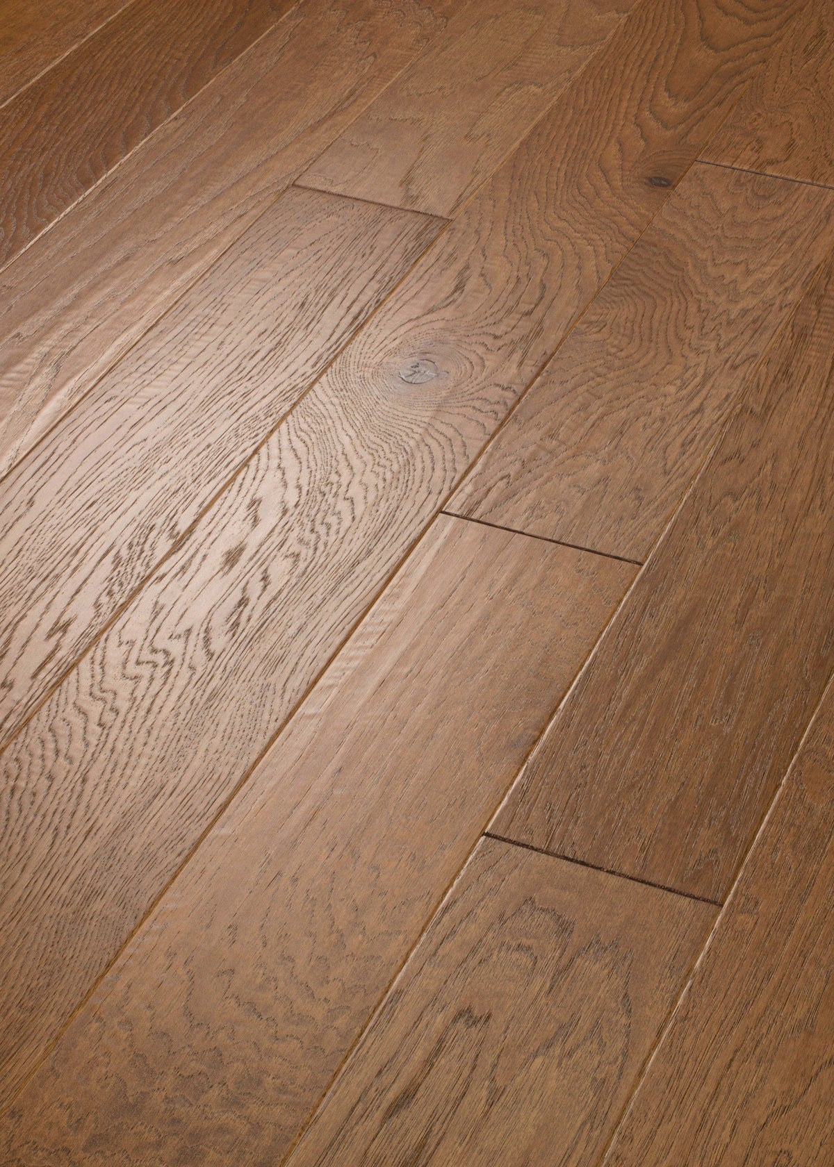 Shaw Hickory Tristan hardwood flooring — color and finish detail