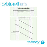 Feeney 30-ft Stainless Steel Cable Hardware Kit