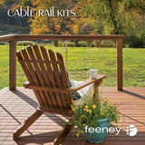 Feeney 30-ft Stainless Steel Cable Hardware Kit
