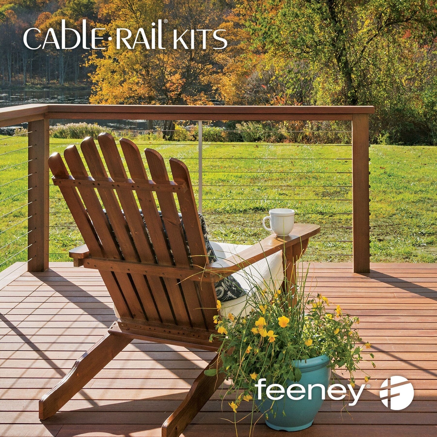 Feeney 25-ft Stainless Steel Cable Hardware Kit