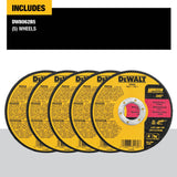 DEWALT Aluminum Oxide 4.5-in 60-Grit Grinding Wheel