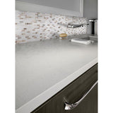 Palisandro Mini Brick 12 in. x 12 in. x 10 mm Polished Marble Mesh-Mounted Mosaic Tile (10 sq. ft./case)