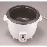 5-Cup White Rice Cooker with Food Steamer