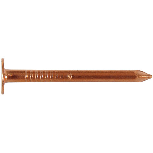 Hillman Fas-n-Tite 1-1/2 in Copper Roofing Nails, Flat Head, 6 oz Pack