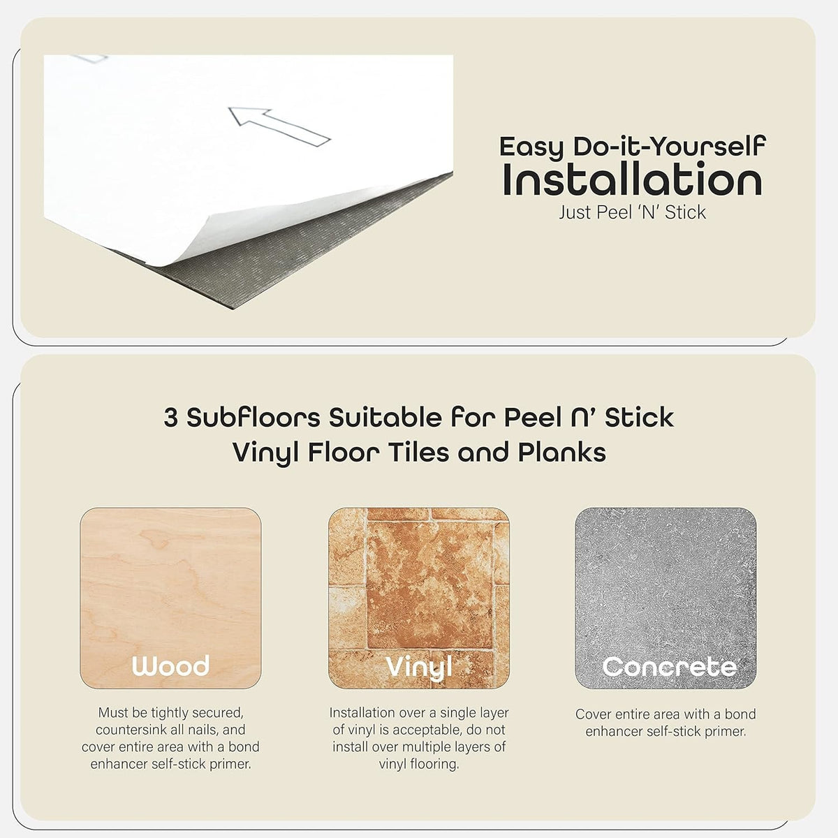 Achim Nexus Quartose Granite 12-in x 12-in Peel-and-Stick Vinyl Tile Flooring, 20-sq ft Carton