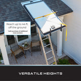 Tie Down TranzVolt G2 Solar Tilt Platform Pro Kit, Milwaukee 18V — Ladder Hoist, 44-ft Reach, 250-lb Capacity