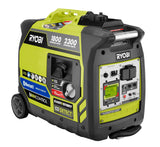 RYOBI 2,300 Starting Watt Reconditioned Bluetooth Super Quiet Gasoline Powered Digital Inverter Generator