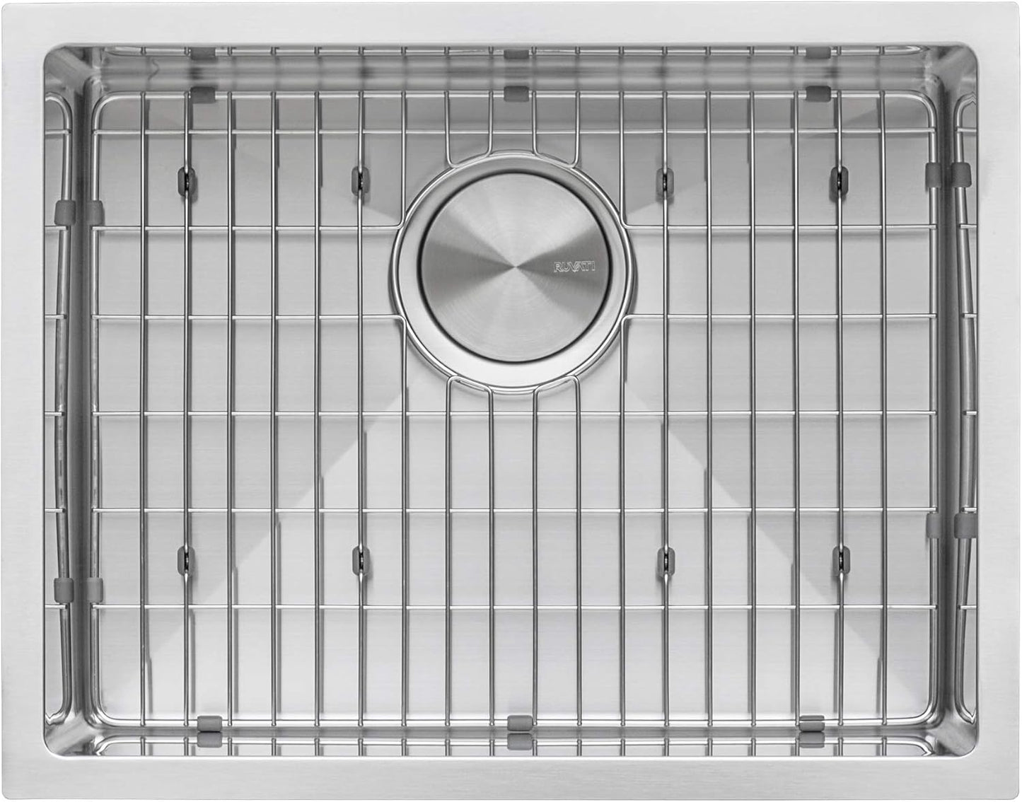 Ruvati 23-in x 18-in Stainless Steel Undermount Laundry Sink
