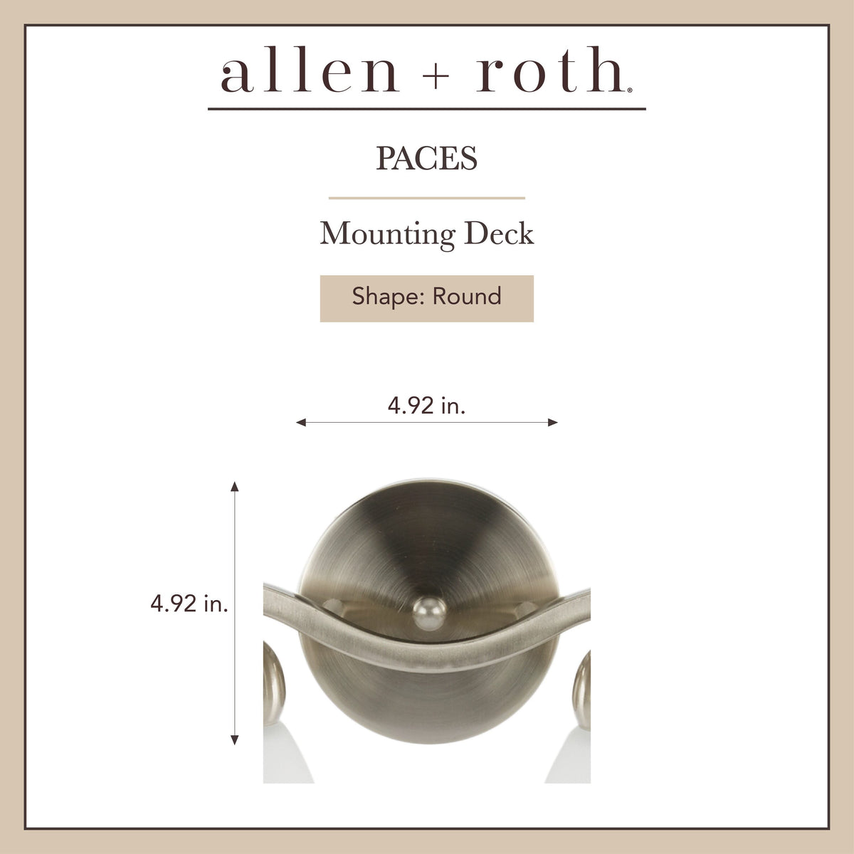 Portfolio Paces 3-Light Brushed Nickel Modern/Contemporary Vanity Light, 19.2-in Wide
