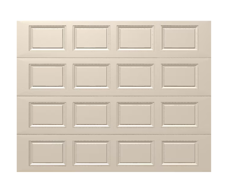 Wayne Dalton Classic Steel Model 8000 9-ft x 7-ft Almond Single Garage Door