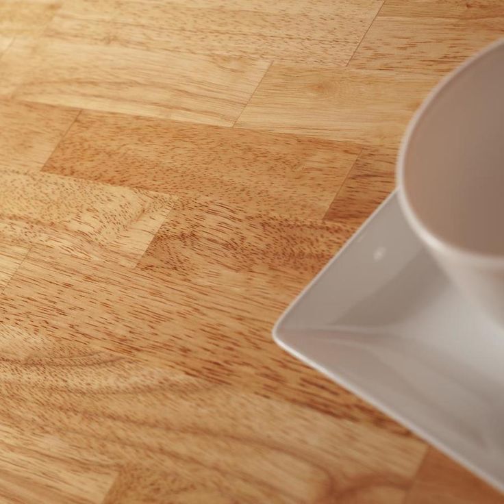 Sparrow Peak Rubberwood 6-ft Natural Straight Butcher Block Rubberwood Kitchen Countertop