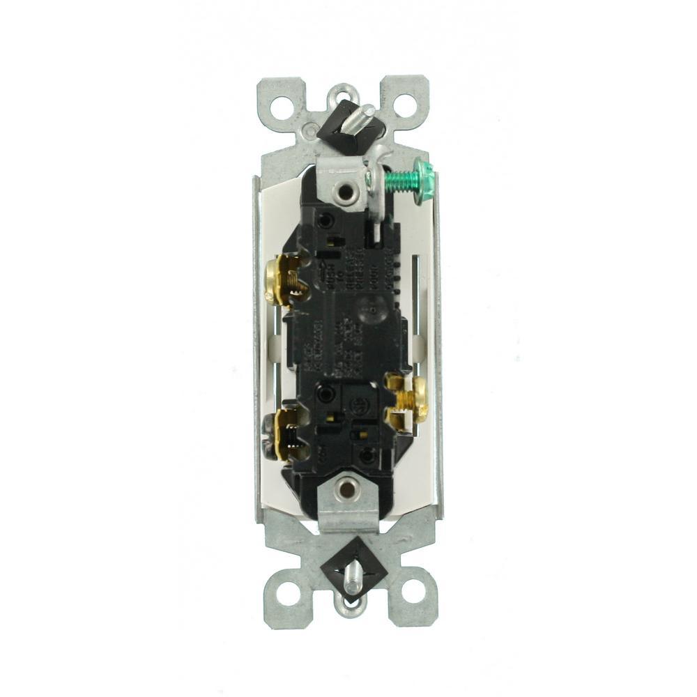 Decora 15 Amp 3-Way Illuminated Switch, White - Super Arbor