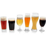 Craft Brews Assorted Beer Glass Set (6-Pack)