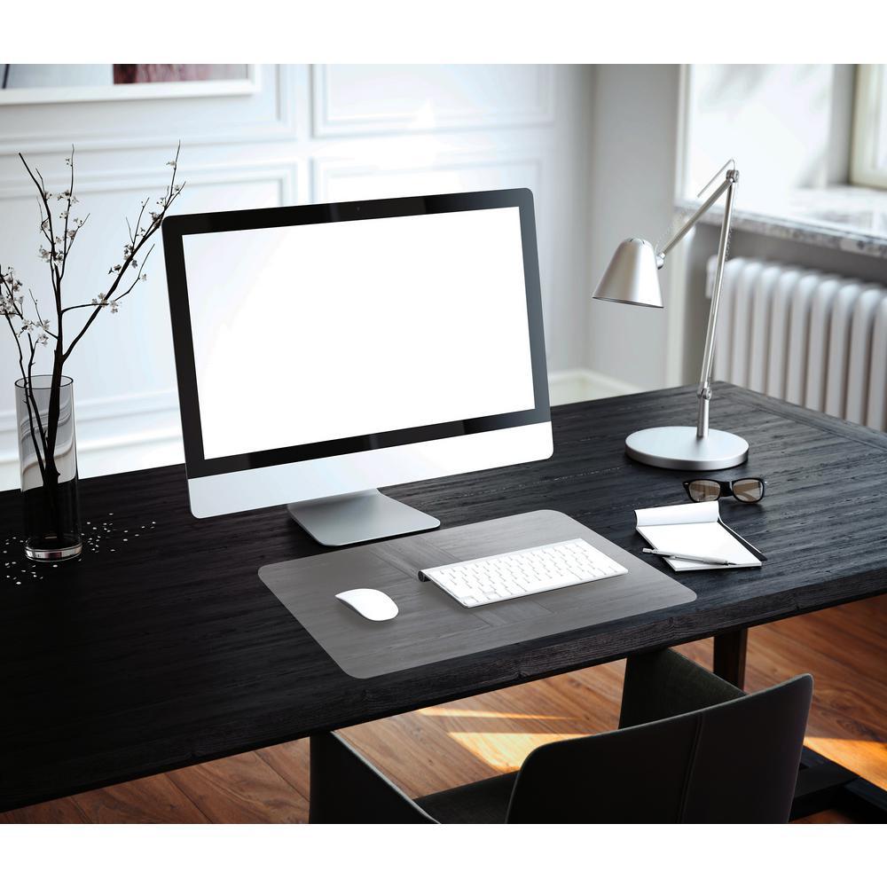 20 in. x 36 in. Anti-Static Vinyl Rectangular Desk Pad - Super Arbor