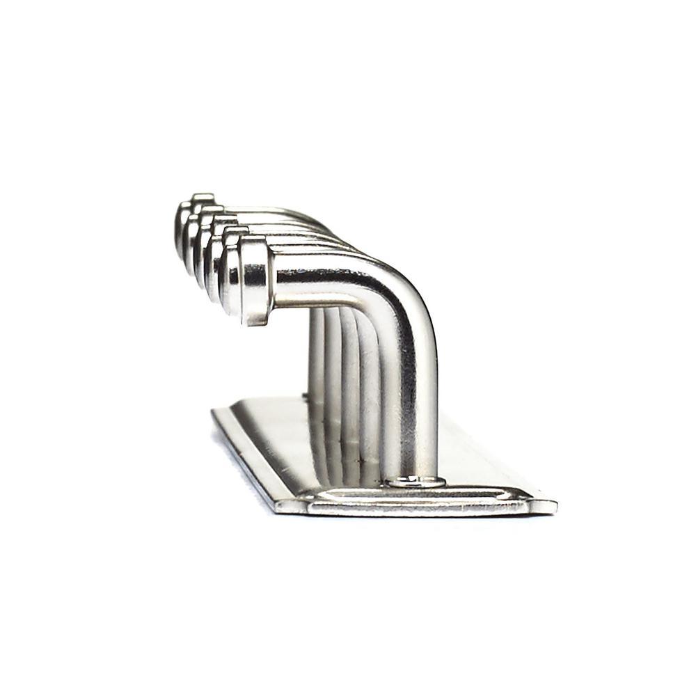 8-1/2 in. Key Holder in Brushed Nickel - Super Arbor