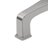 Richelieu 3-7/9-in (96mm) Center to Center Brushed Nickel Arch Handle Drawer Pull