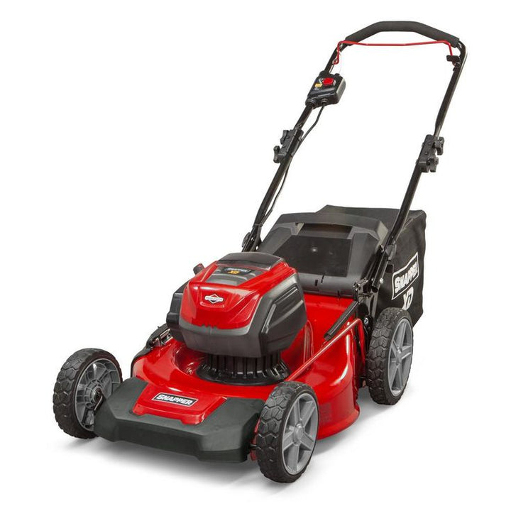 Snapper XD 82-Volt MAX Cordless Electric 21 in. Lawn Mower Kit with (2) 2.0 Batteries and (1) Rapid Charger