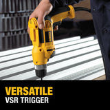 DEWALT 8-Amp 3/8-in Keyless Corded Drill, Soft Bag, 0-2500 RPM (DWD110K)