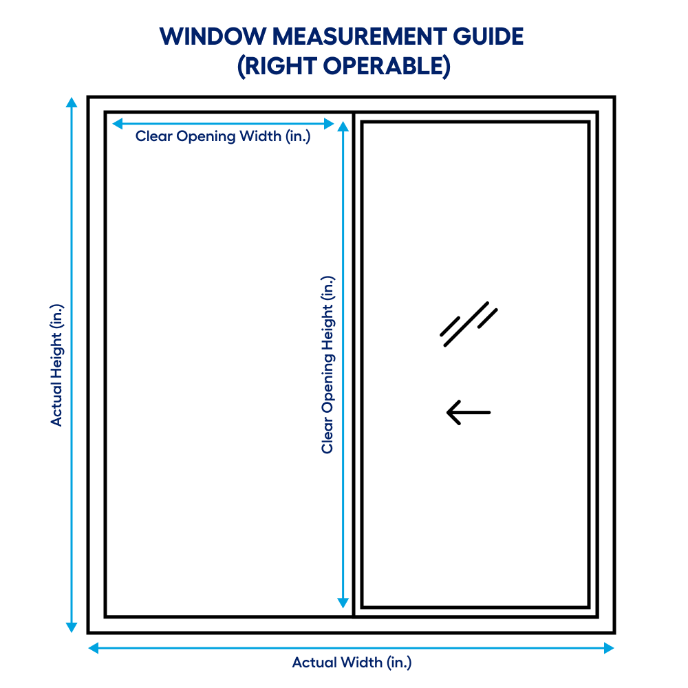 JELD-WEN FiniShield V-4500 35-1/2-in x 35-1/2-in x 3-in Jamb Right-Operable Vinyl Sliding Window, Black Exterior/White Interior, Full Screen Included