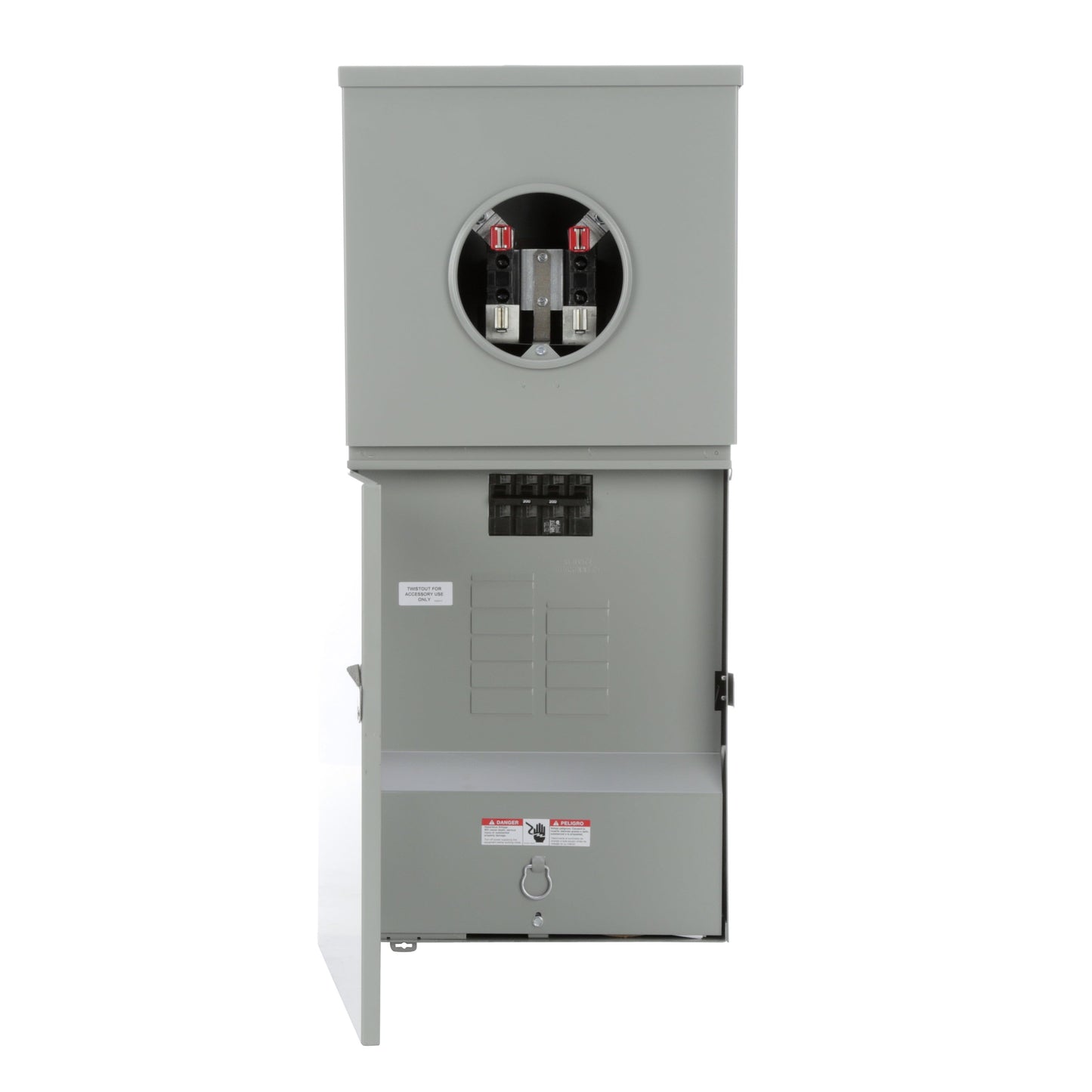 Siemens Siemens/Murray Brand 200-Amp 8-space load center - angle view