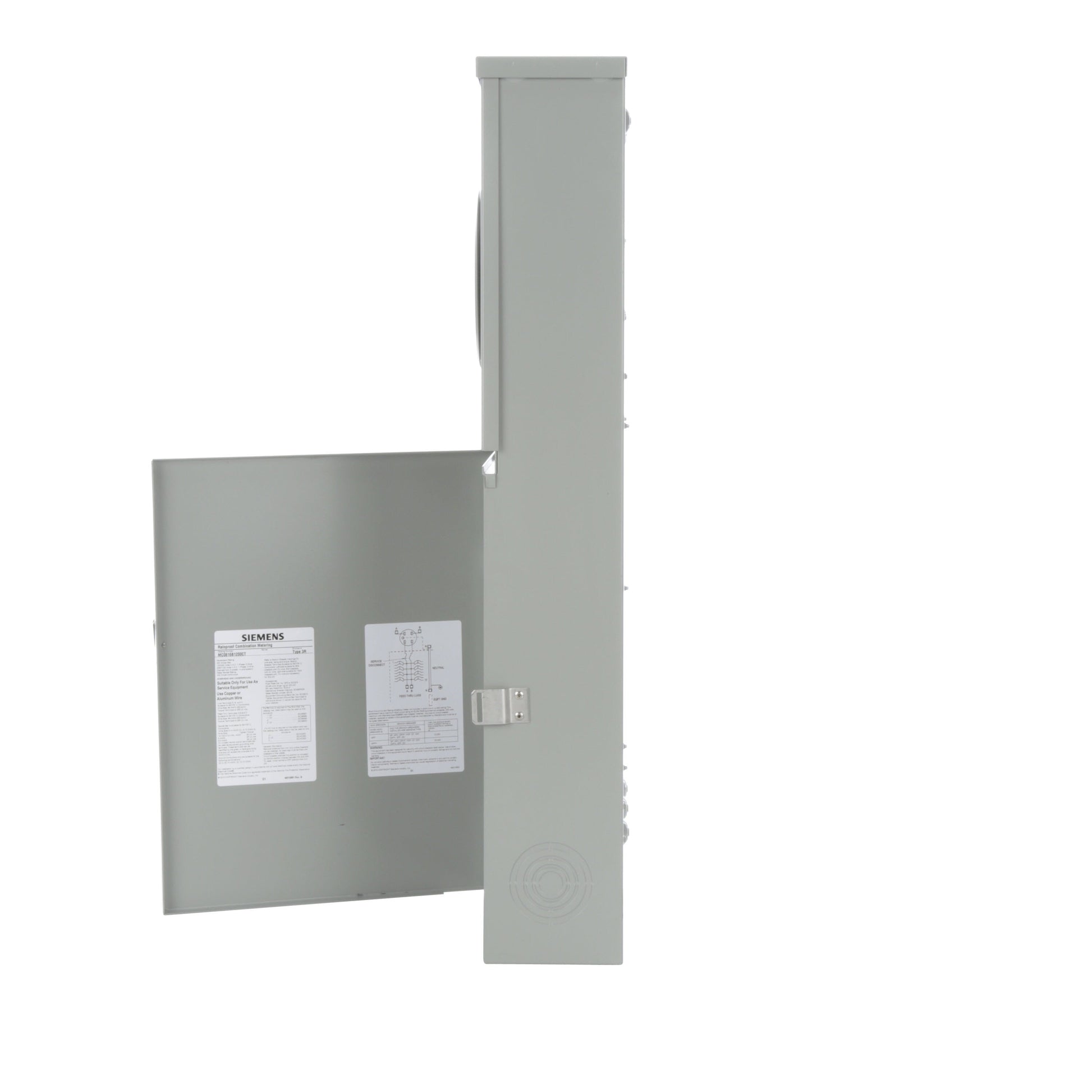 Siemens Siemens/Murray Brand 200-Amp 8-space load center - interior view