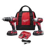 Milwaukee M18 FORCE LOGIC 18V Press Tool Kit with 1/2–2 in. Jaws, ONE-KEY, SAWZALL & 5.0Ah Battery